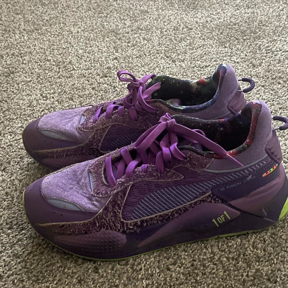 Puma purple lamelos